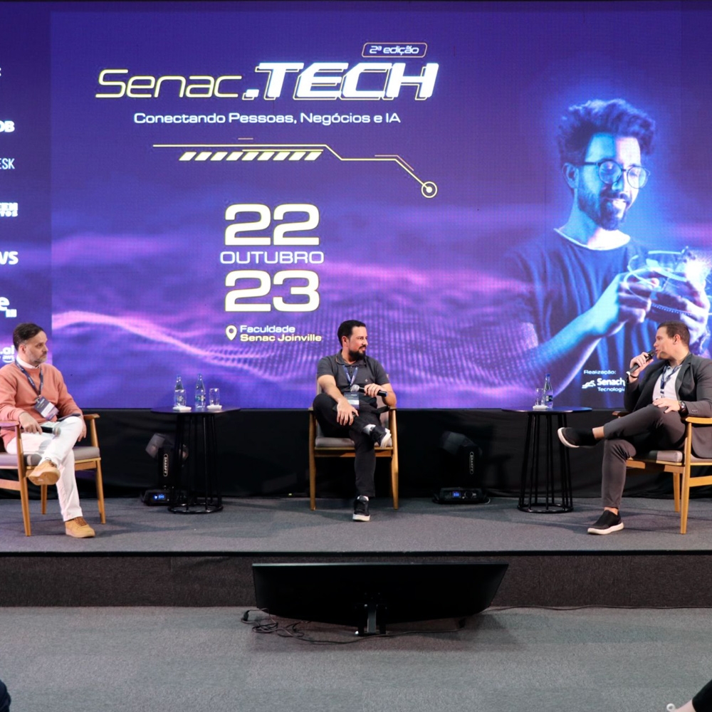 Senac TECH 2025 em Joinville: dois dias de inovação, tecnologia e impacto estratégico