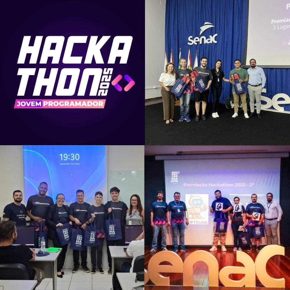 Hackathon Jovem Programador 2025 premia equipes 