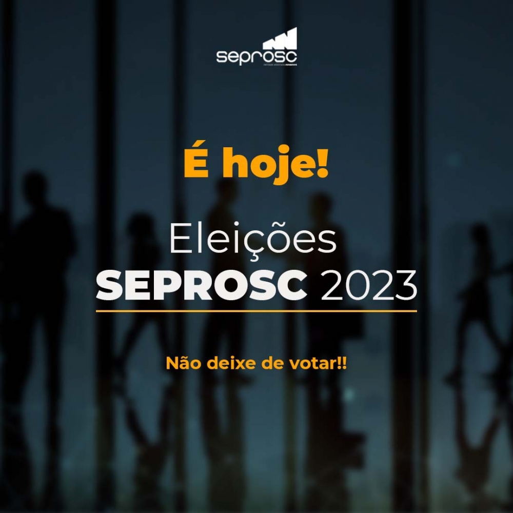 Eleição SEPROSC 2023 já começou: saiba como votar